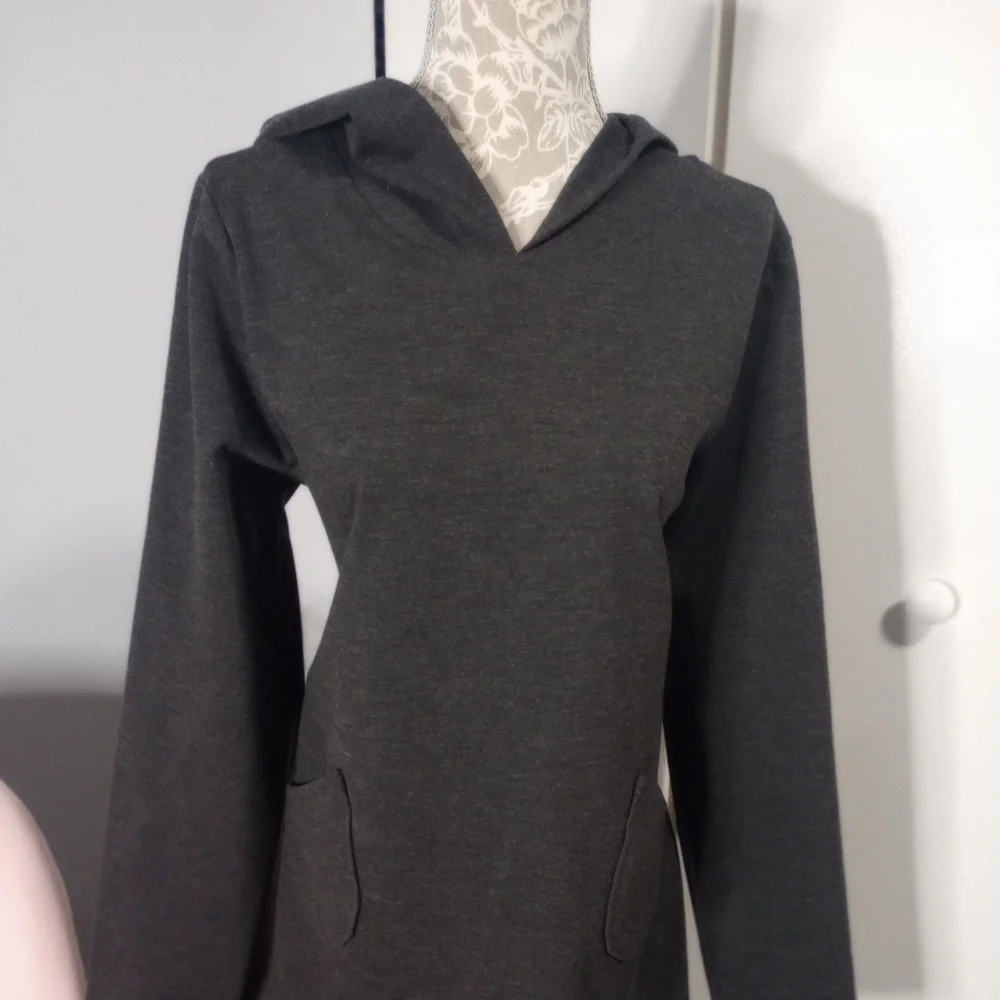 Charcoal Shannon Passero Gray Women's Hoodie - Picture 1 of 11